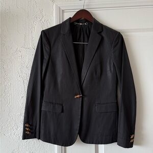 Gucci Black Jacket with Distinctive Buttons